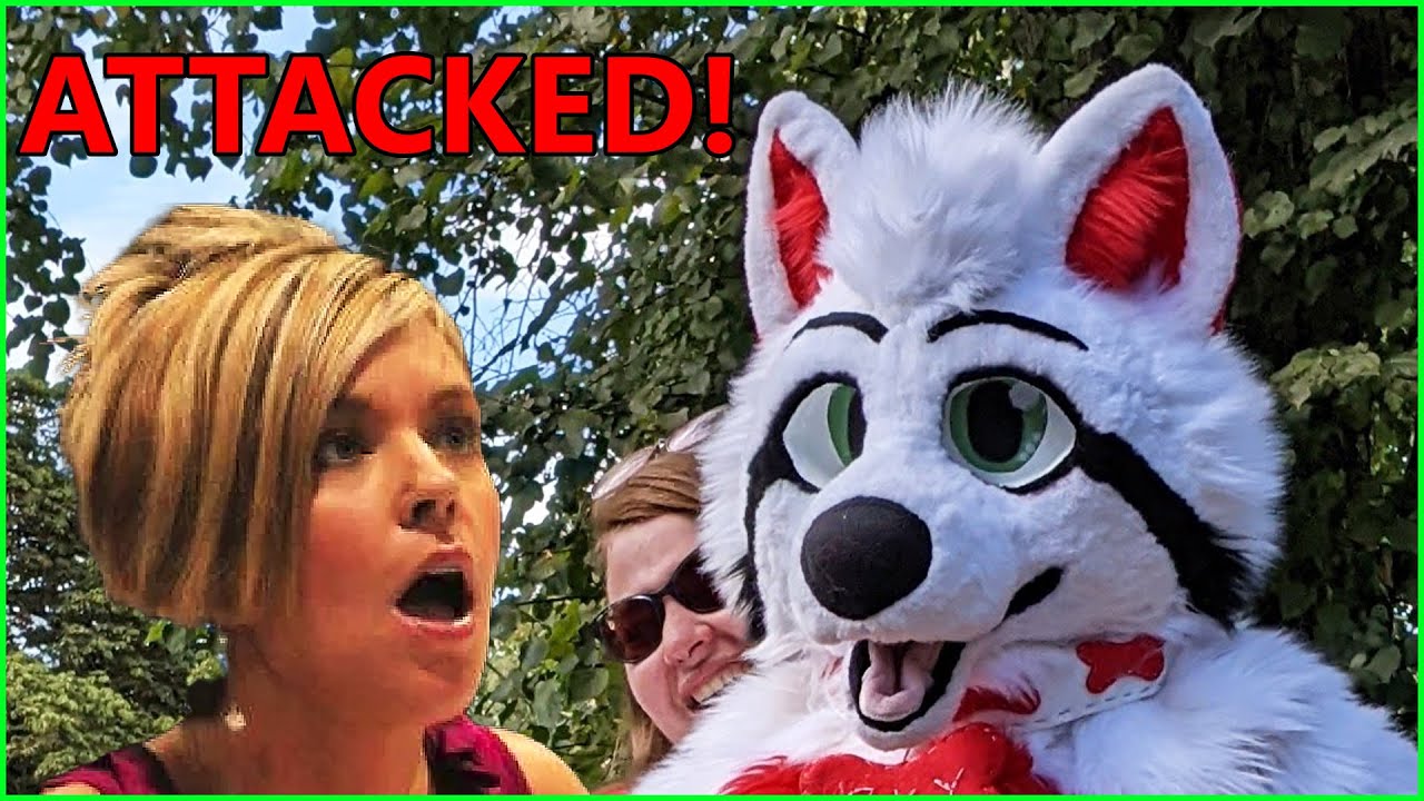 Публика НАПАЛА НА НАС! — SotonFurs Fursuit Walk — сентябрь 2022 г.