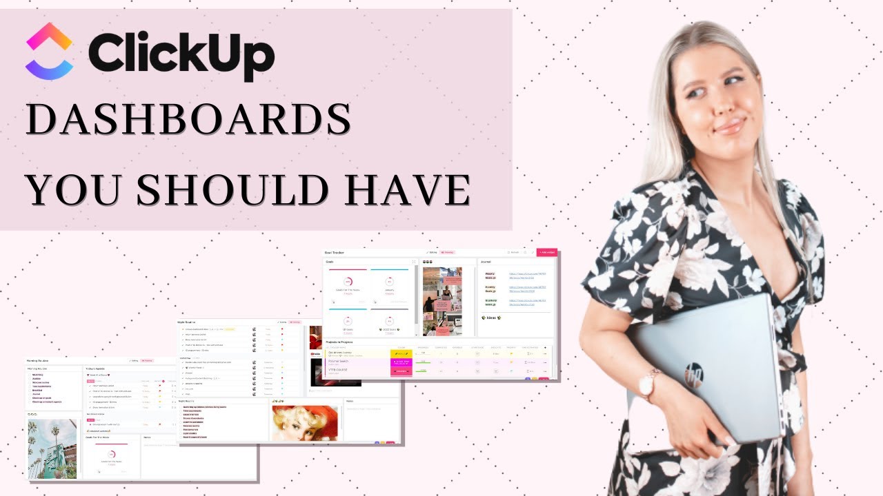 3 ClickUp Dashboard Ideas That Will BOOST YOUR PRODUCTIVITY