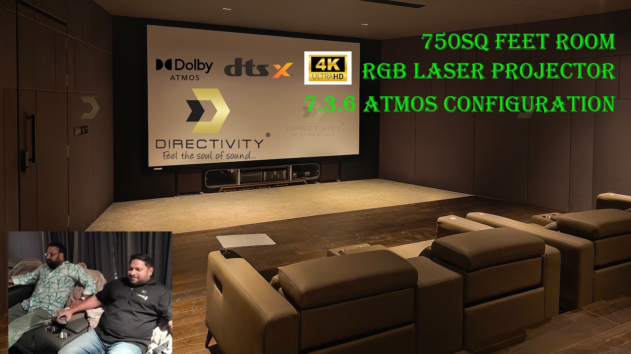 Directivity Ultra HiEnd Home Theater 4K 7.3.6 Dolby Atmos @Jos Alukkas House, Thrissur, Kerala