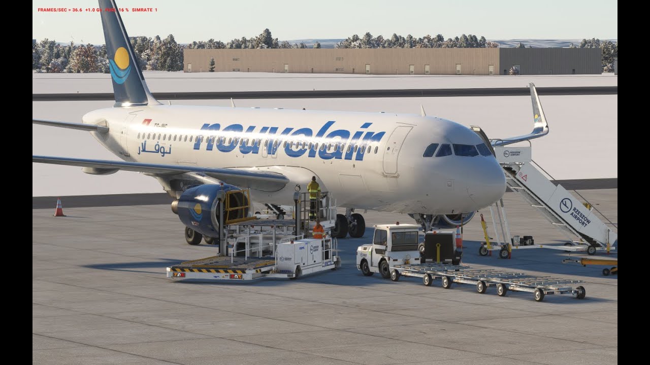 Rzeszów - Monastir | Nouvelair | A320 Fenix | GSX Pro | Beyond ATC