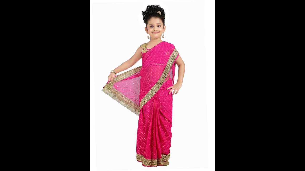 Easy Baby Saree in Marathi