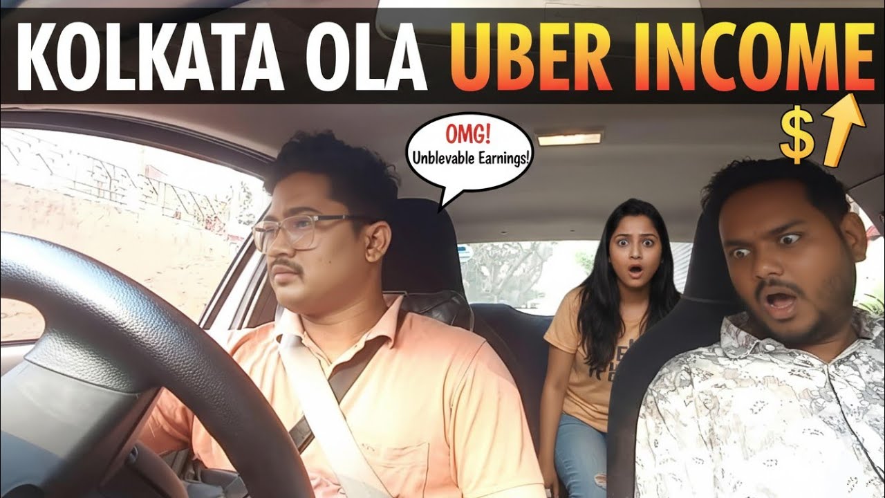 Kolkata Ola Uber Income😱💰🤔