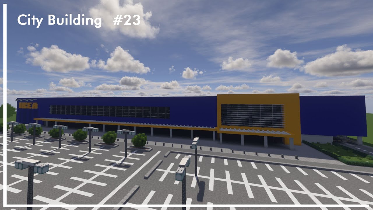 City Building #23 II IKEA II Minecraft timelapse