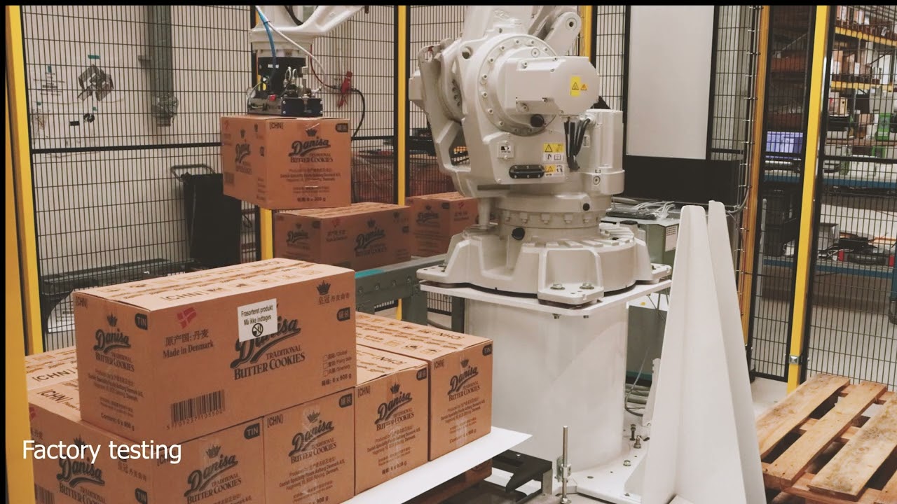 VARO Robotic Palletizing | Efficient and flexible palletizing system