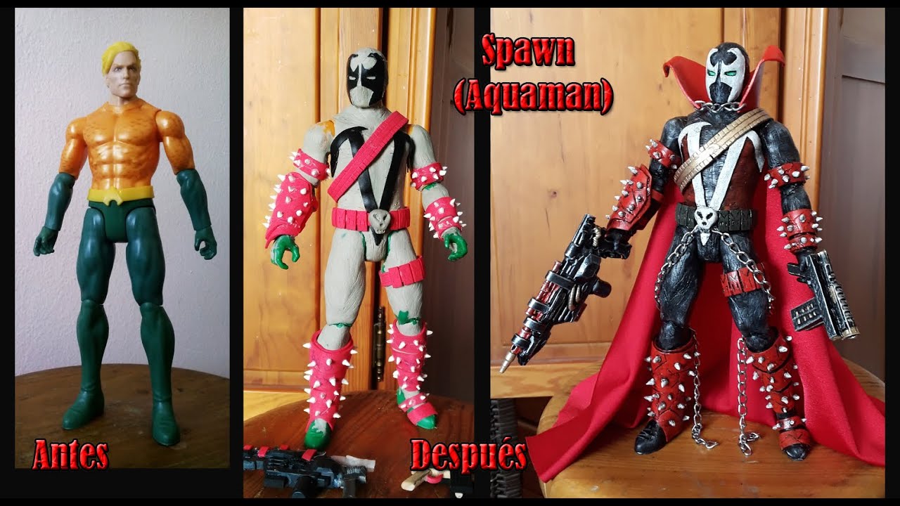 Spawn Custom (base Aquaman-Mattel).#kimeracustoms