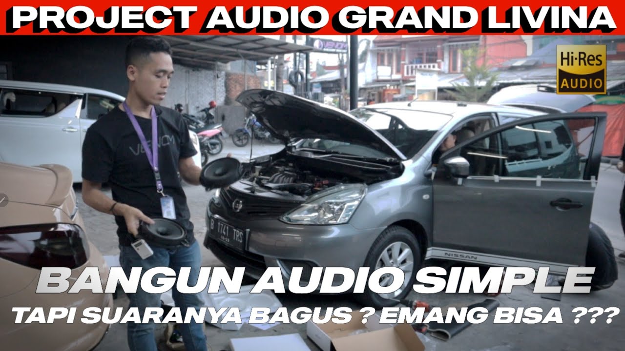 INSTALLASI AUDIO FULL VENOM DI NISSAN GRAND LIVINA 2014 I VENOM GALLERY BEKASI