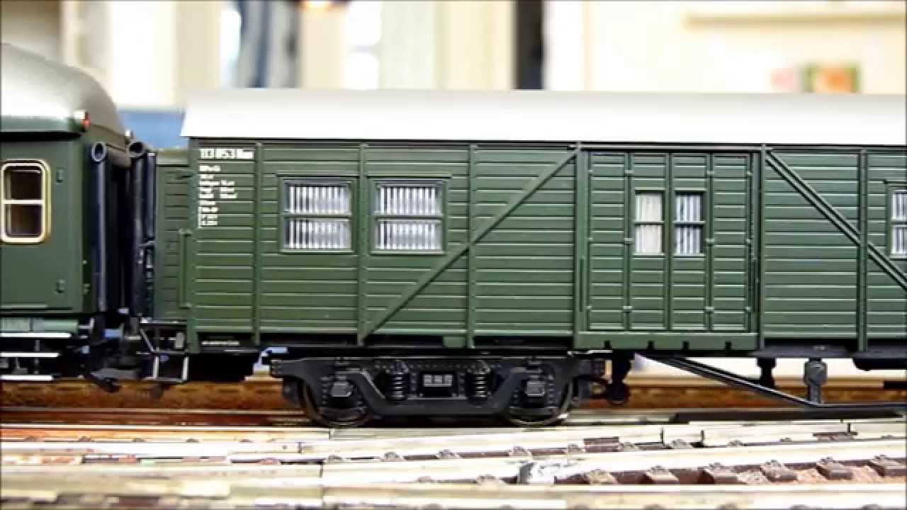 Deutsche Bundesbahn Hamburg Altona, April 1964 Eilzug, Doppelstockwagen inspired by Helmut Philipp