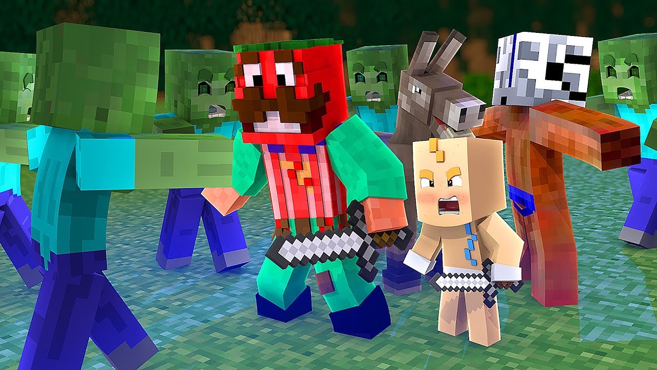Salvando al Asno del noob Lexosi *Minecraft con noobs*