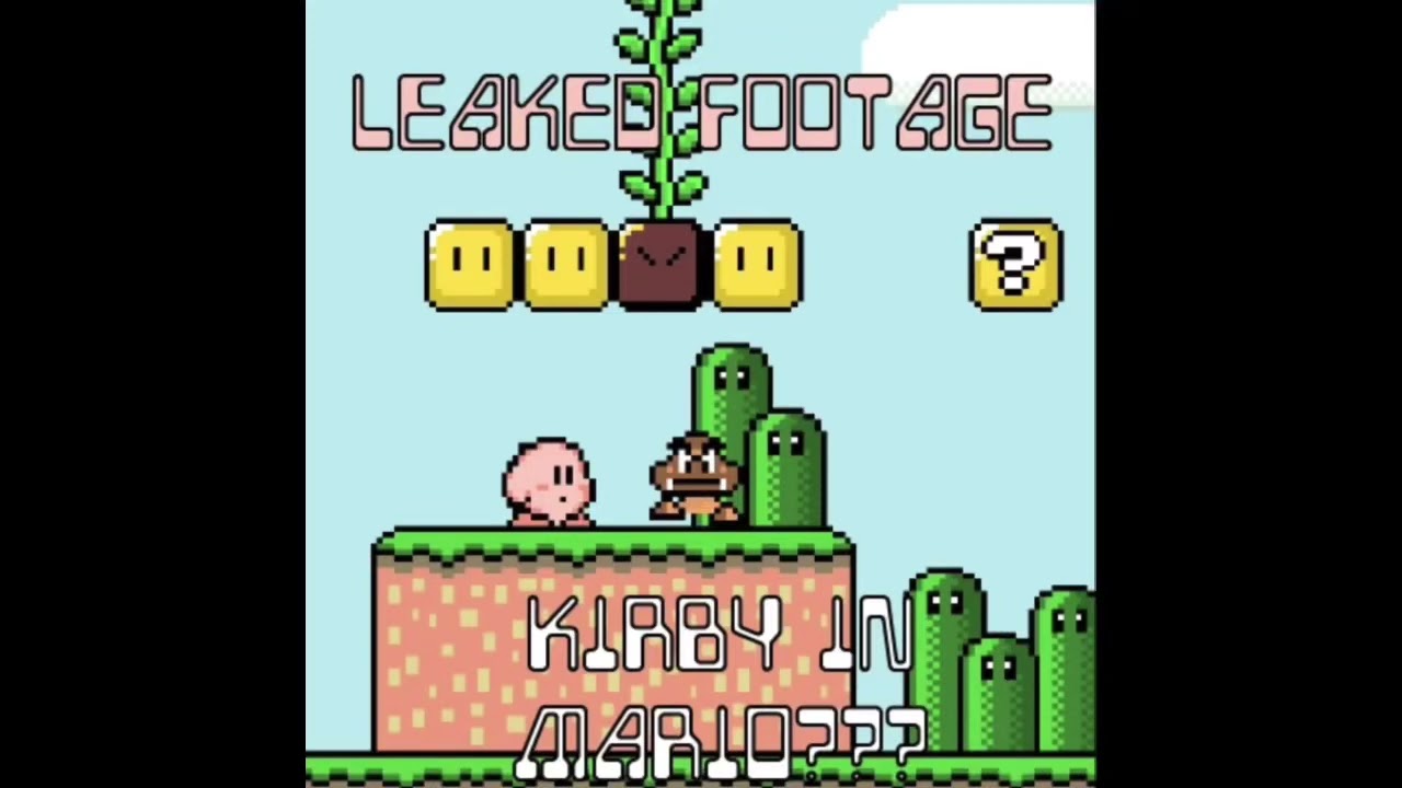 Leak: Was Kirby going to be a playable character in Super Mario World?