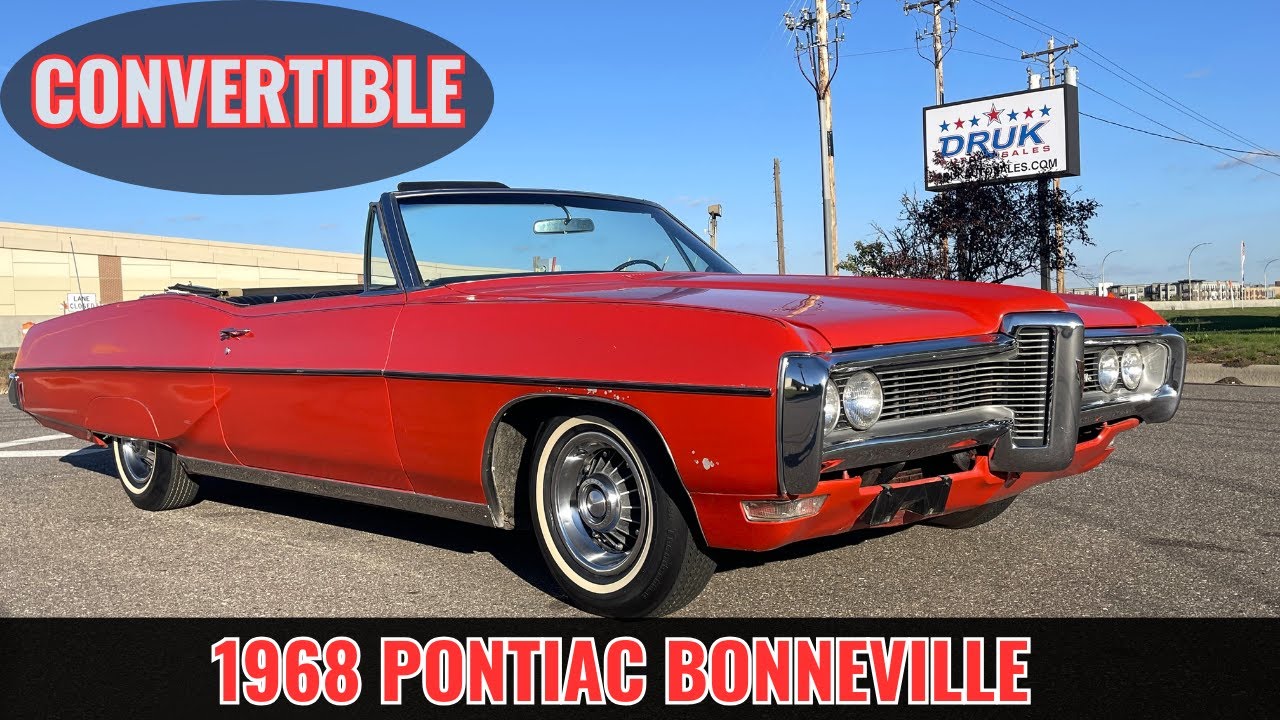 1968 Pontiac Bonneville Convertible * FOR SALE * #usa #cool #pontiac
