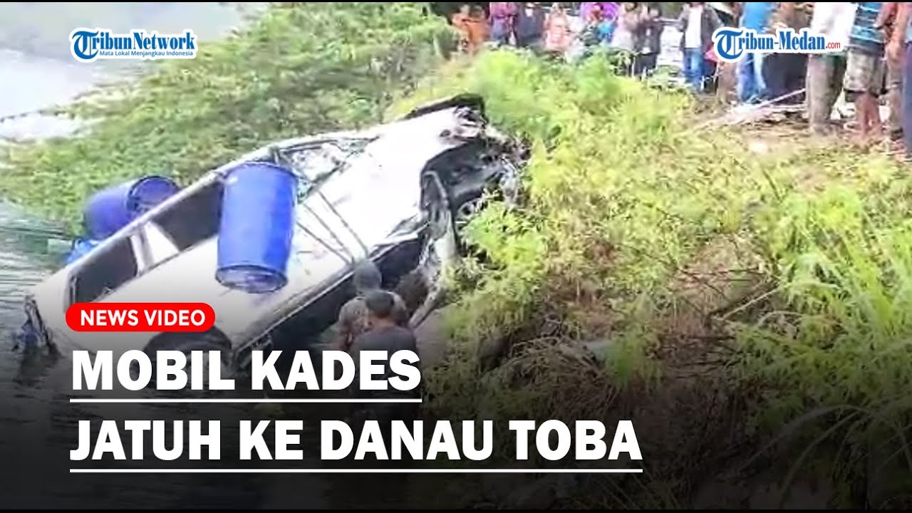REKAMAN Evakuasi Innova Encon Sihaloho yang Tenggelam di Danau Toba