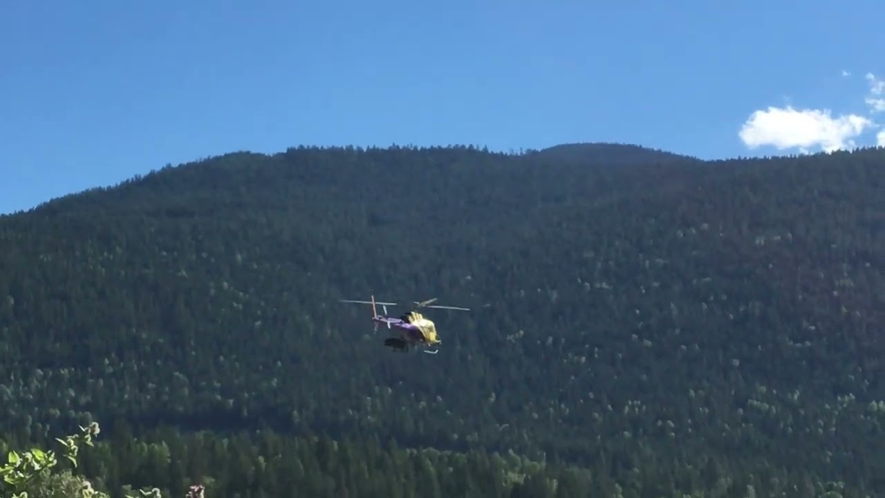Aerospatiale AS-350 B2 Ecureuil landing at Nelson CZNL.