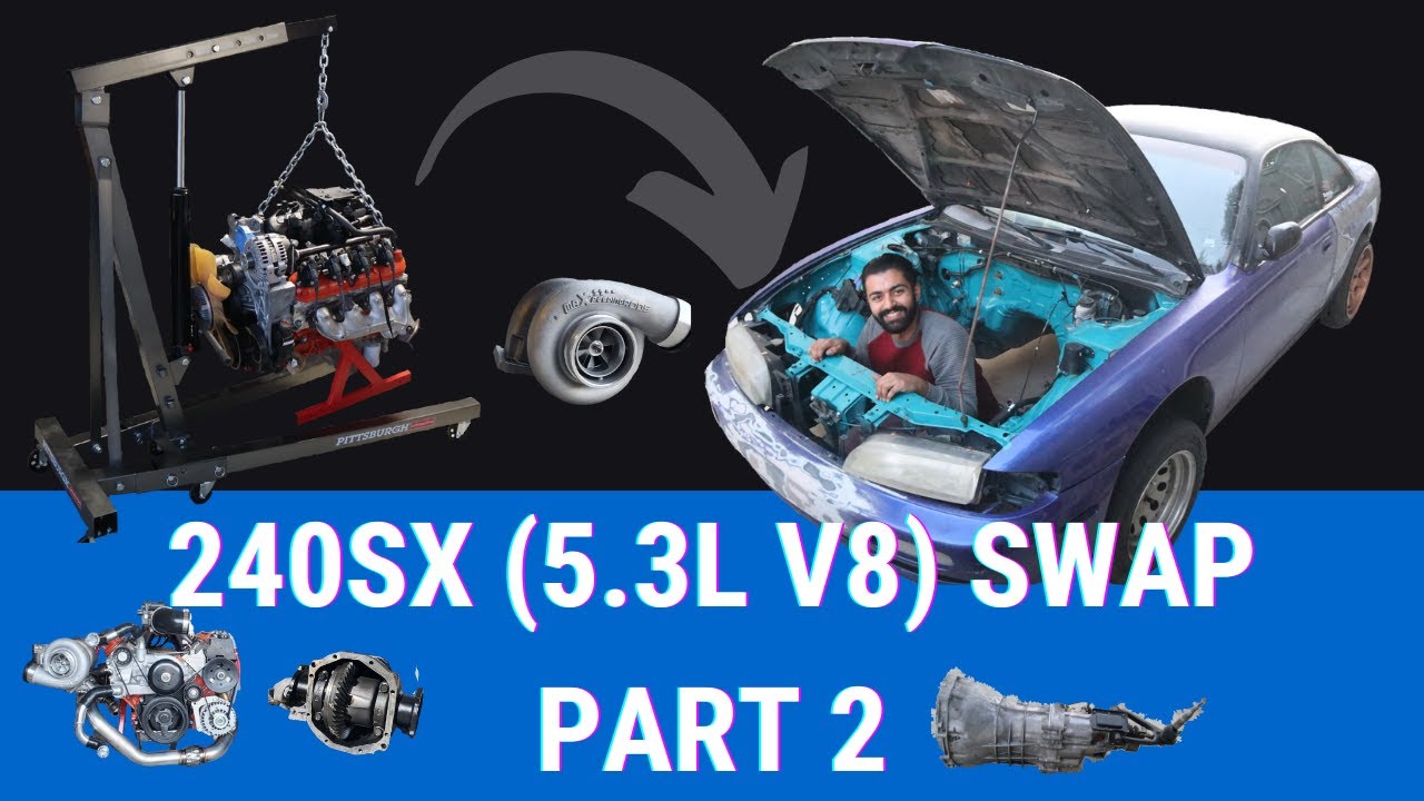 Turbo LS Swap Part 2: Installing the TriggaSpec LS Turbo Kit on My Nissan 240SX S14