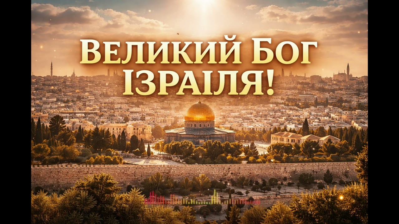 Великий Бог Ізраіля 🎶 Християнські пісні 