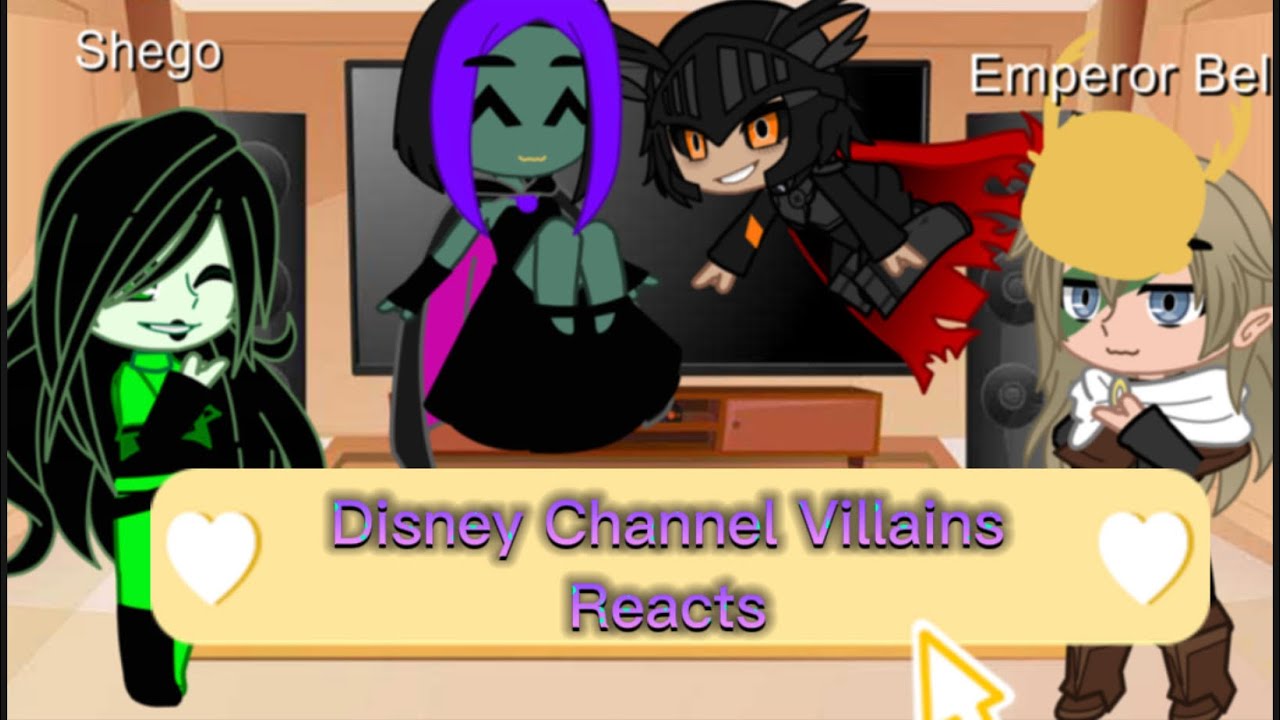 Disney Channel Villains Reacts