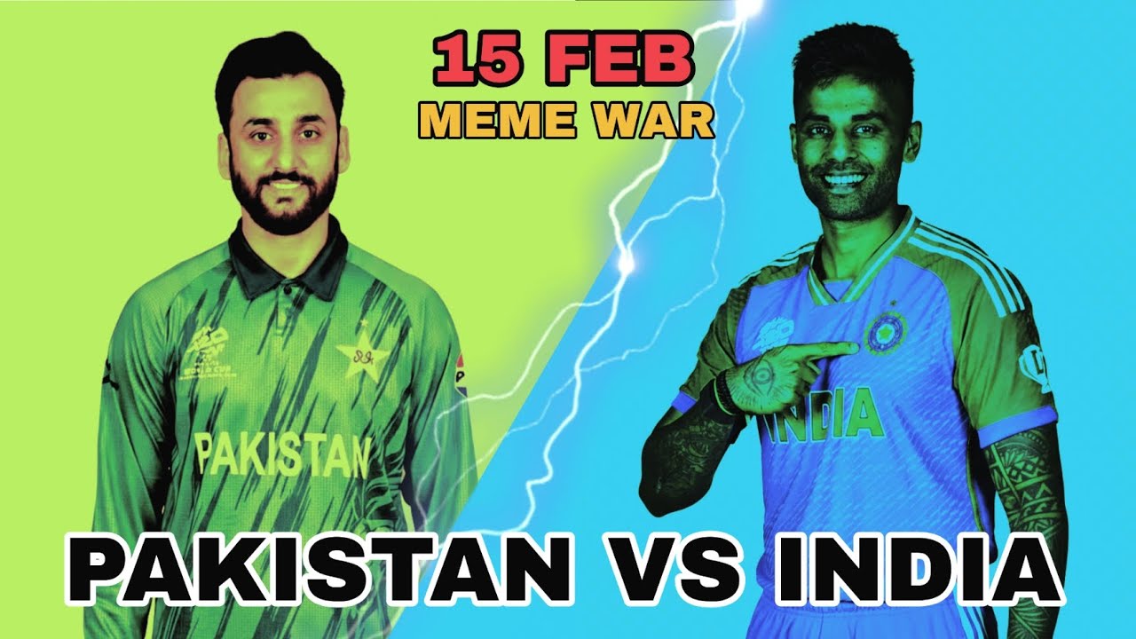 Pakistan vs India 15 FEB 2026 meme WAR  #pakvsind #15february2026 #viral #memes #usmantariq 
