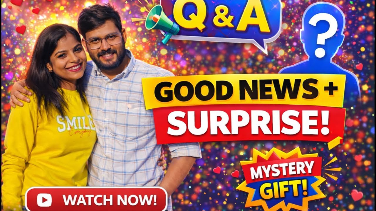 🎉 1K Subscribers Special LIVE | Q&A + Big Surprise 🎁
