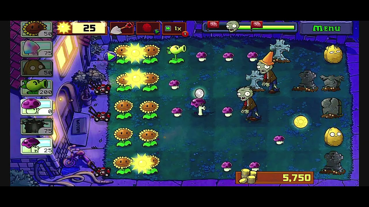 Plant vs zombie lv 15