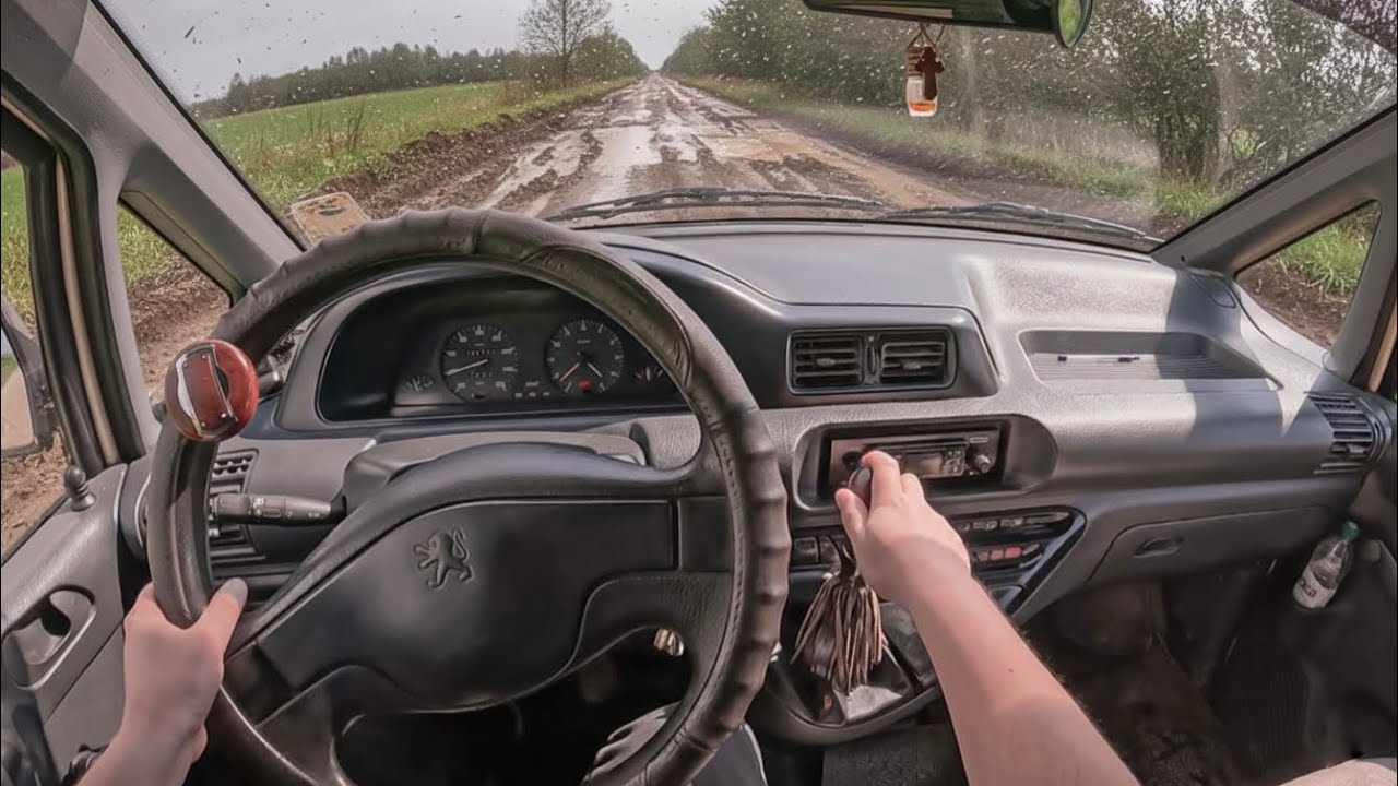1995 Peugeot Expert 1.9 TD - Old Car POV Test Drive