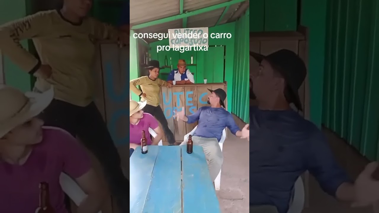 Seu Miguel e barriga de sapo se peitão os #humor #comedia dois
