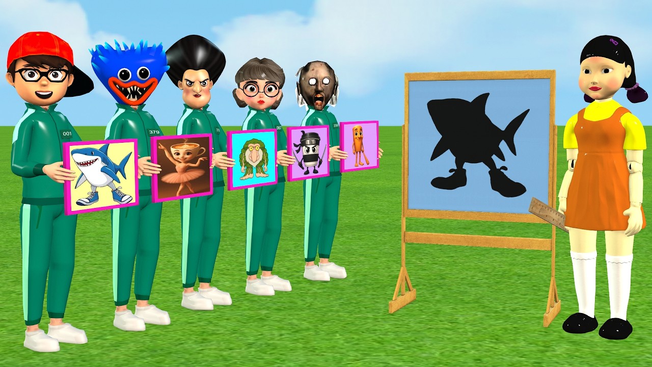 Scary Teacher 3D vs Squid Game Choose the Right Italian Brainrot Who Tung Tung Tung Sahur ?