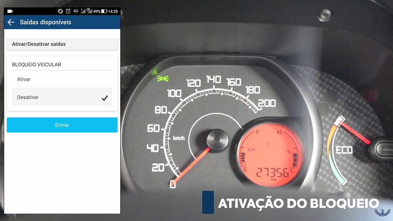 Rastreador e bloqueador veicular com bloqueio pelo celular| Veja o teste de bloqueio [ST Security]