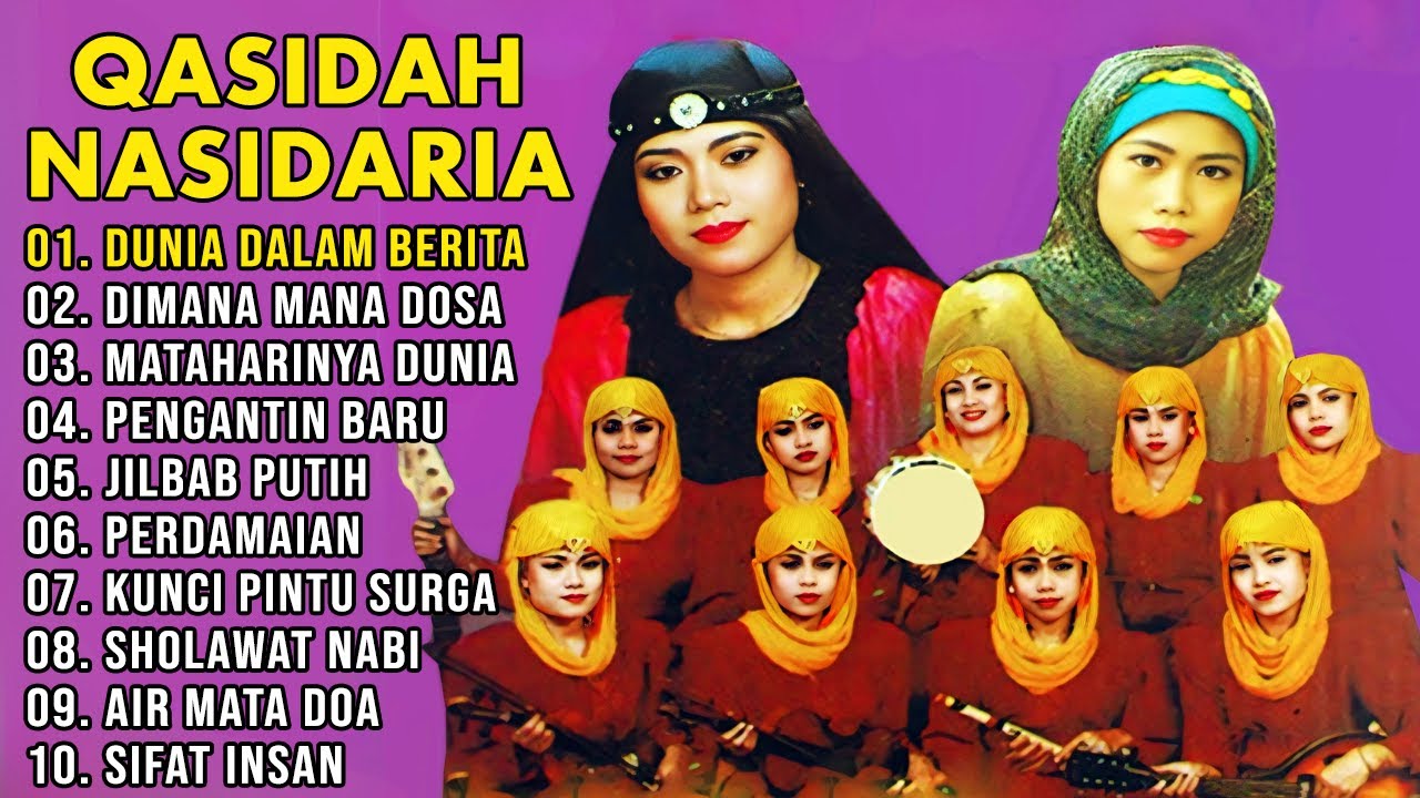 Full Album Nasida Ria Terbaik Sepanjang Masa | Nonstop Qasidah Legendaris 🎶✨