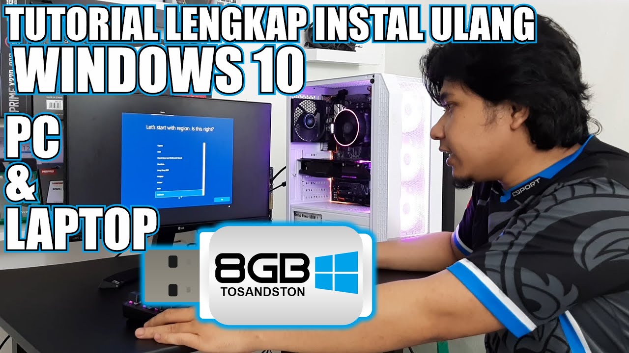 Tutorial Lengkap INSTAL ULANG Windows 10