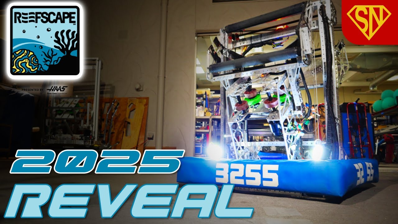 FRC 2025 Robot Reveal! - FRC Team 3255 The SuperNURDs