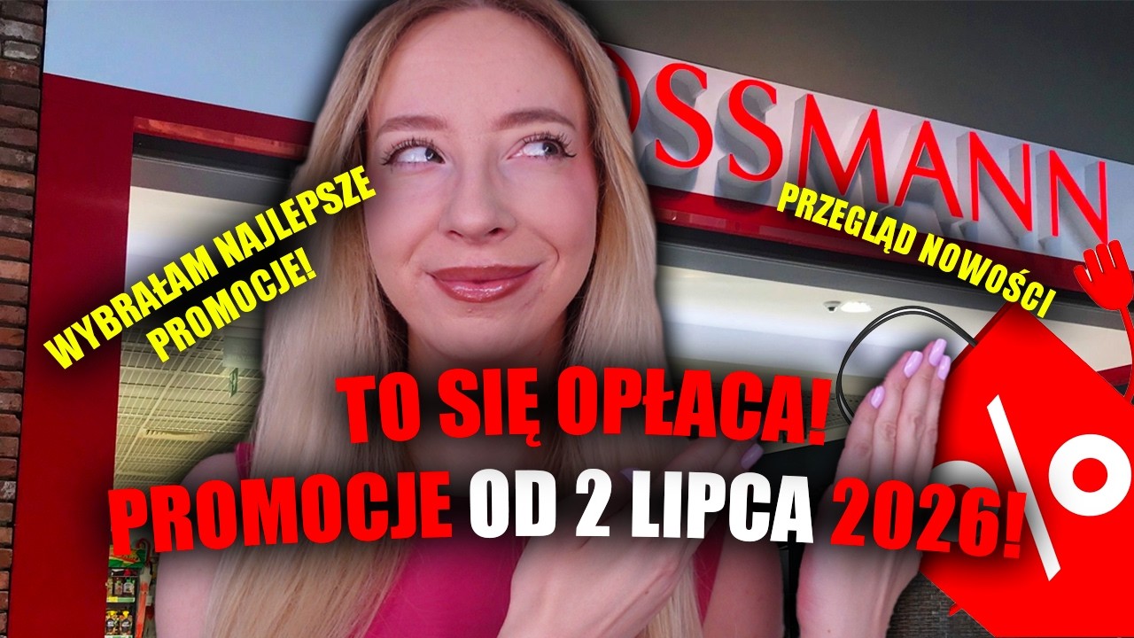 NAJLEPSZE PROMOCJE Z ROSSMANNA! | 2-8 LIPCA 2026 | CO WARTO KUPIĆ? | NOWOŚCI