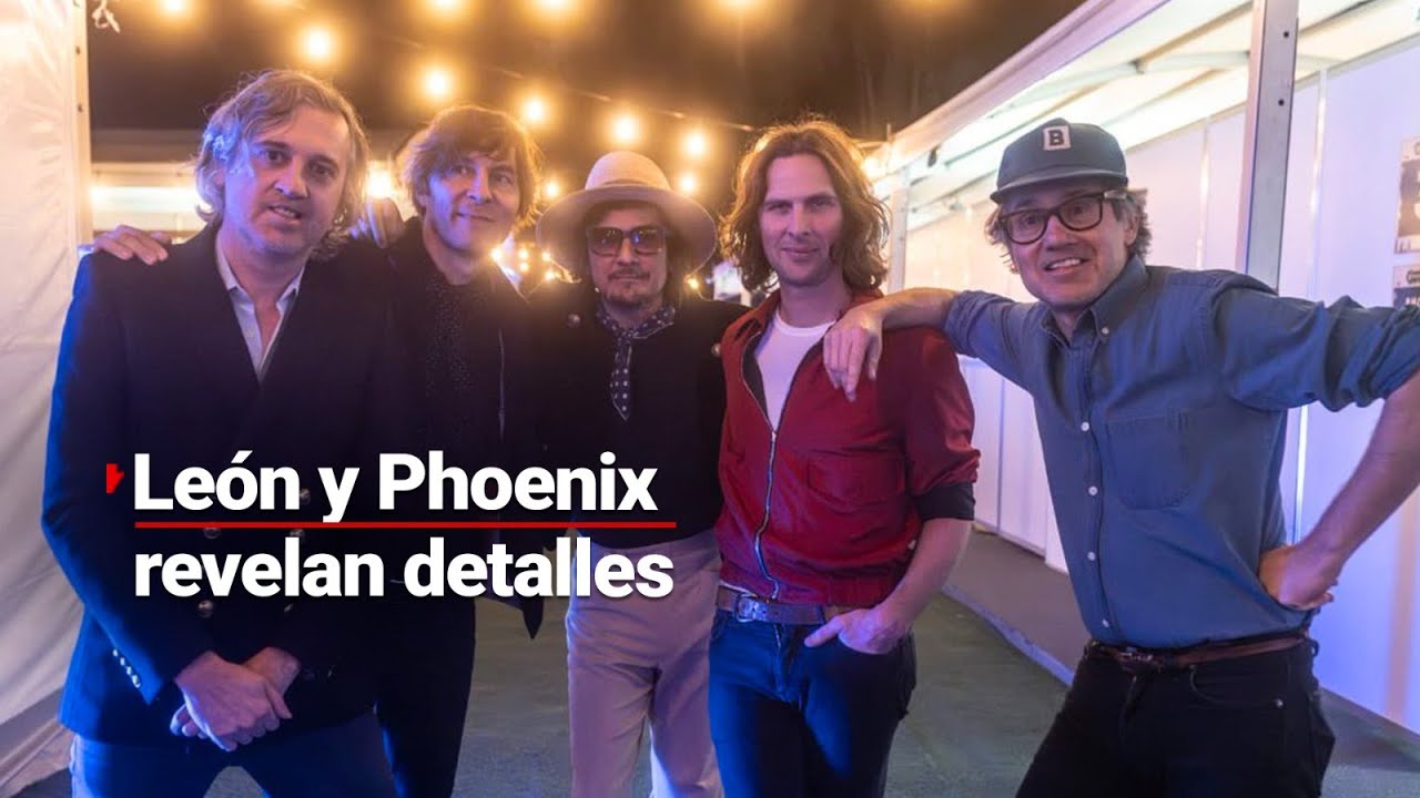 León Larregui cuenta cómo surgió la colaboración con Phoenix en el Corona Capital