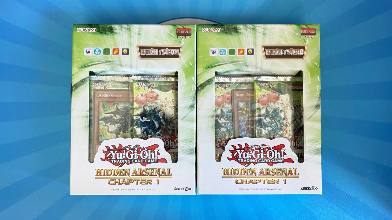 Hidden Arsenal Chapter 1 (8x) Display Opening/Unboxing Yugioh Karten