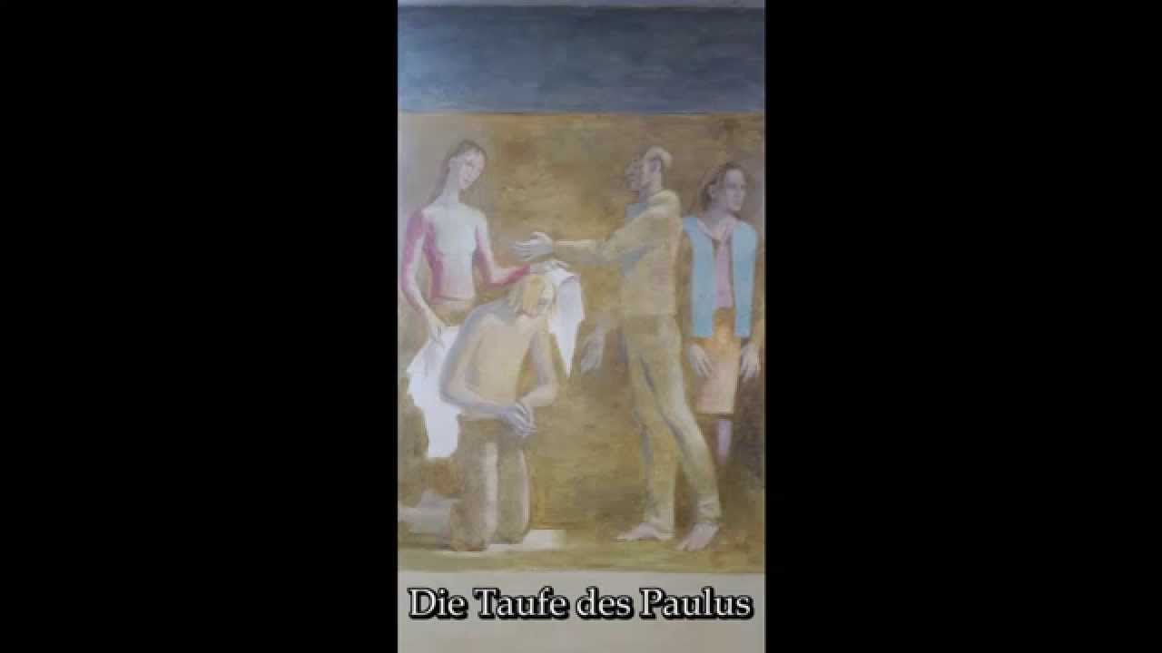 Freskenmalerei in der Dreieinigkeitskirche Zeulenroda