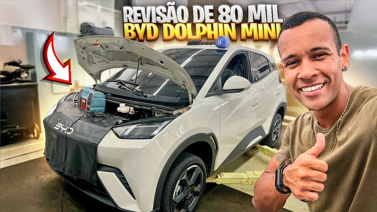 REVIS&Atilde;O DE 80MIL KM DO BYD DOLPHIN MINI 
