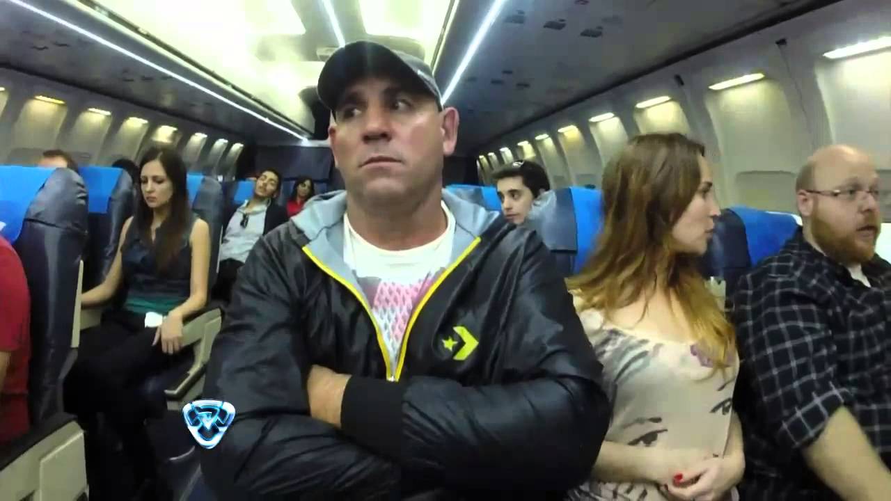 Showmatch 2014 - IMPERDIBLE: La Mole Moli sufrió #ElPeorvuelodeTuvida
