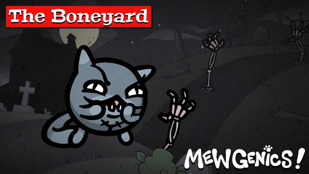 The Boneyard Cutscene - Mewgenics