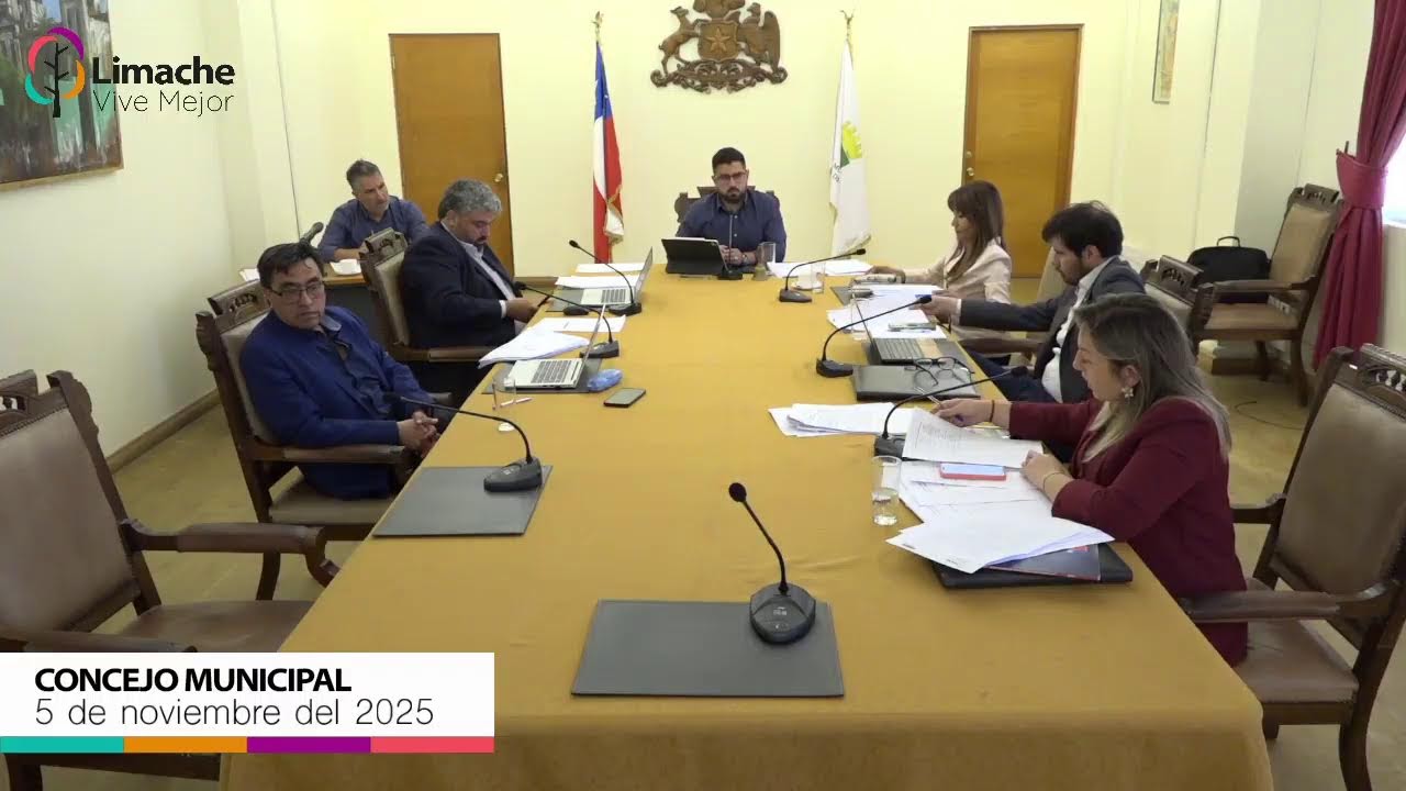 Sesión de Concejo Municipal 5 de noviembre de 2025