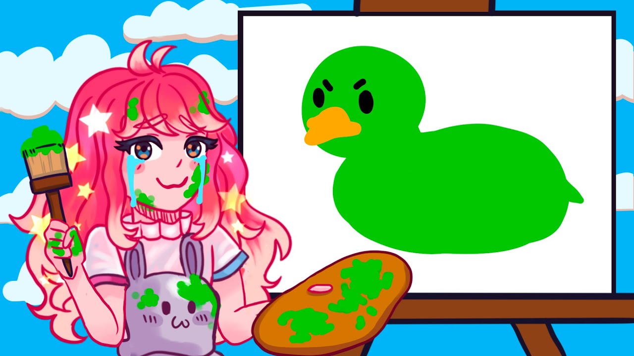 RYSUJ albo UMIERAJ ale TYLKO JEDNYM KOLOREM! 🎨✏️ • ROBLOX