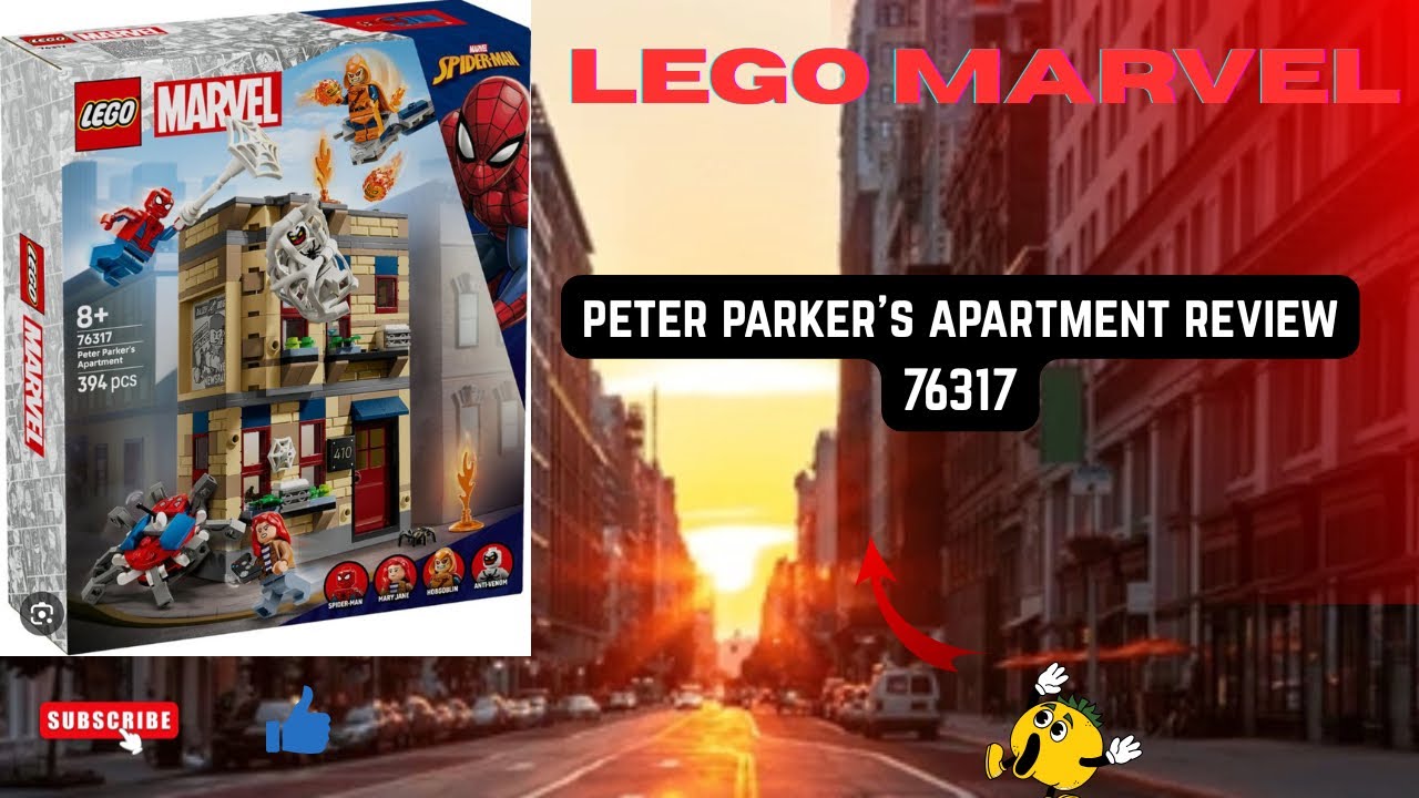 Обзор набора Lego Marvel: Квартира Питера Паркера | 76317 |