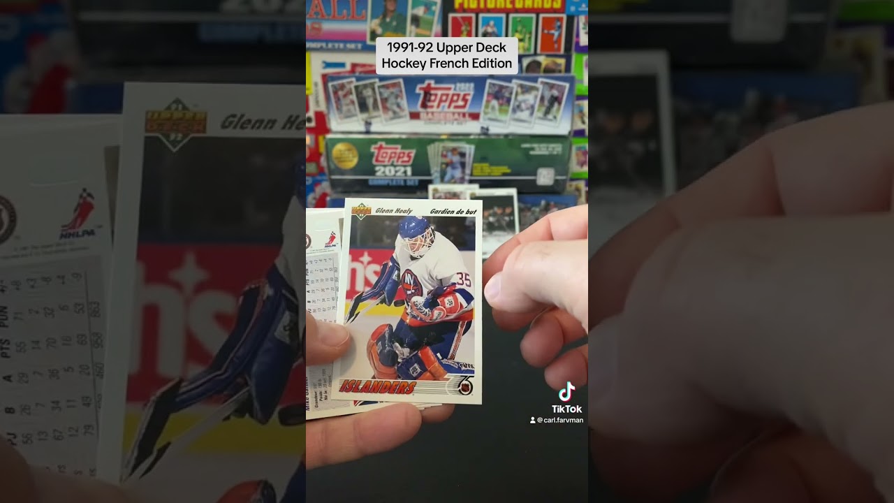 1991-92 Upper Deck Hockey - French Edition