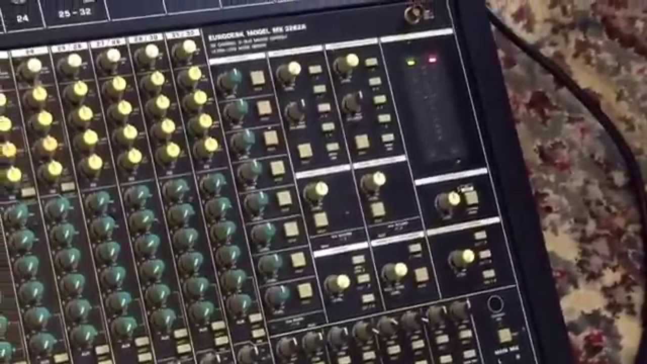 Behringer Eurodesk MX3282A for sale, WITH power pack. Loved and well taken care of.