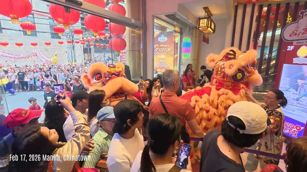 2026 Chinese New Year Manila Chinatown | Dragon Dance at Eng Bee Tin
