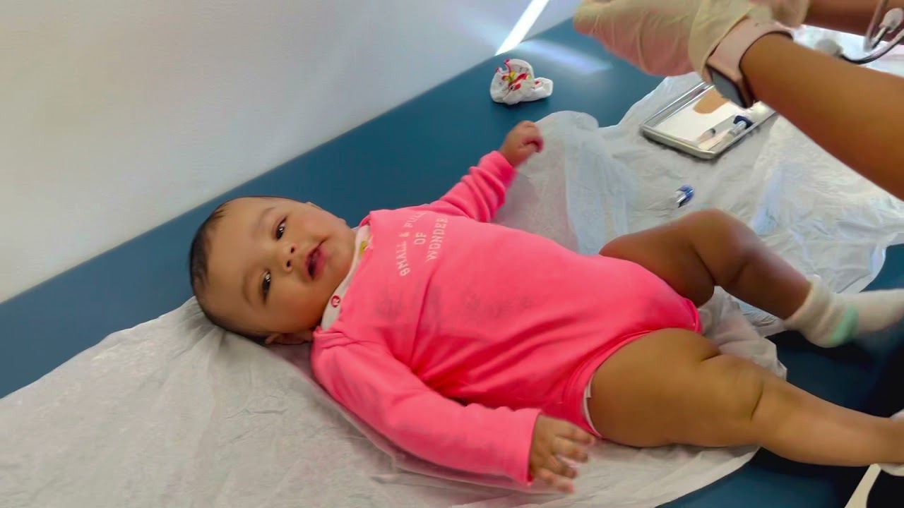Baby 4th month vaccine shot