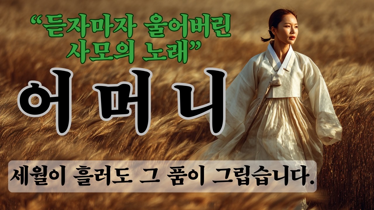 🎵 “들자마자 울어버린 사모의 노래”세월이 흘러도 그 품이 그립습니다｜정통 트로트 / 효도송 / 사무치는 그리움 #인생트로트ㅣ케이팝ㅣK-pop ㅣ한국음악ㅣtrotㅣ7080ㅣ5060