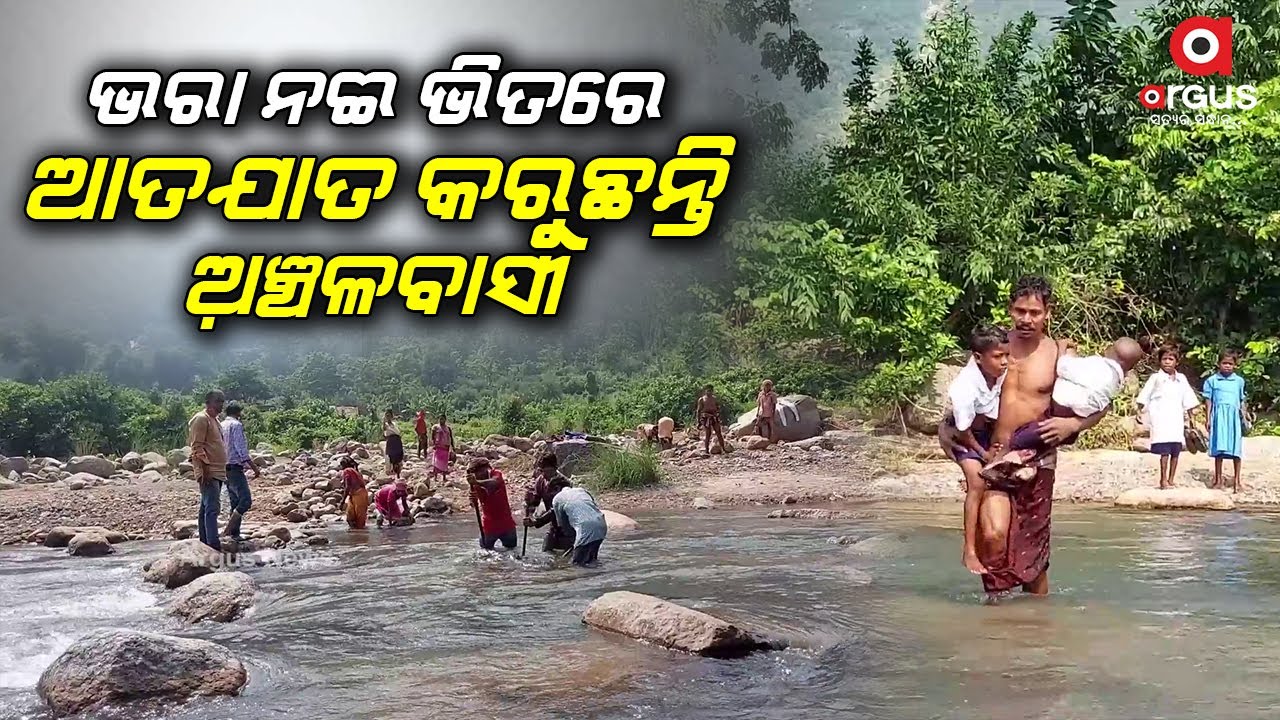 Ganjam Villagers Make their own Bridge, Government's Biju Setu Yojana (BSY) Fails to Reach them