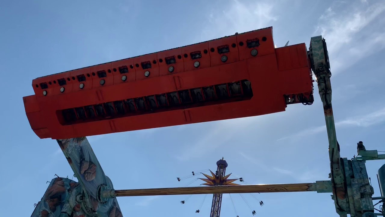 The Hell’s gate ride at the PNE vancouver Canada