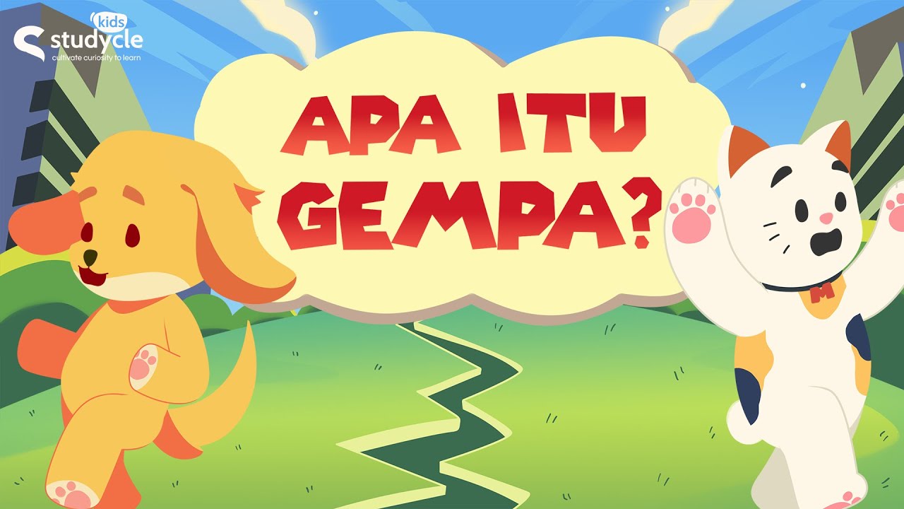 Apa Itu Gempa? | Gempa Bumi di Indonesia | Bagaimana Gempa Bumi Terjadi? | Video Edukasi Anak