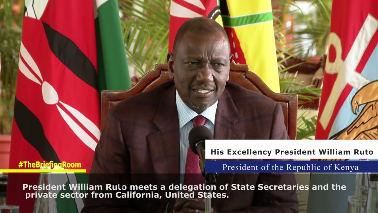 Is Kenya Facing West? President Ruto hosts US delegation amid scrutiny over China links.