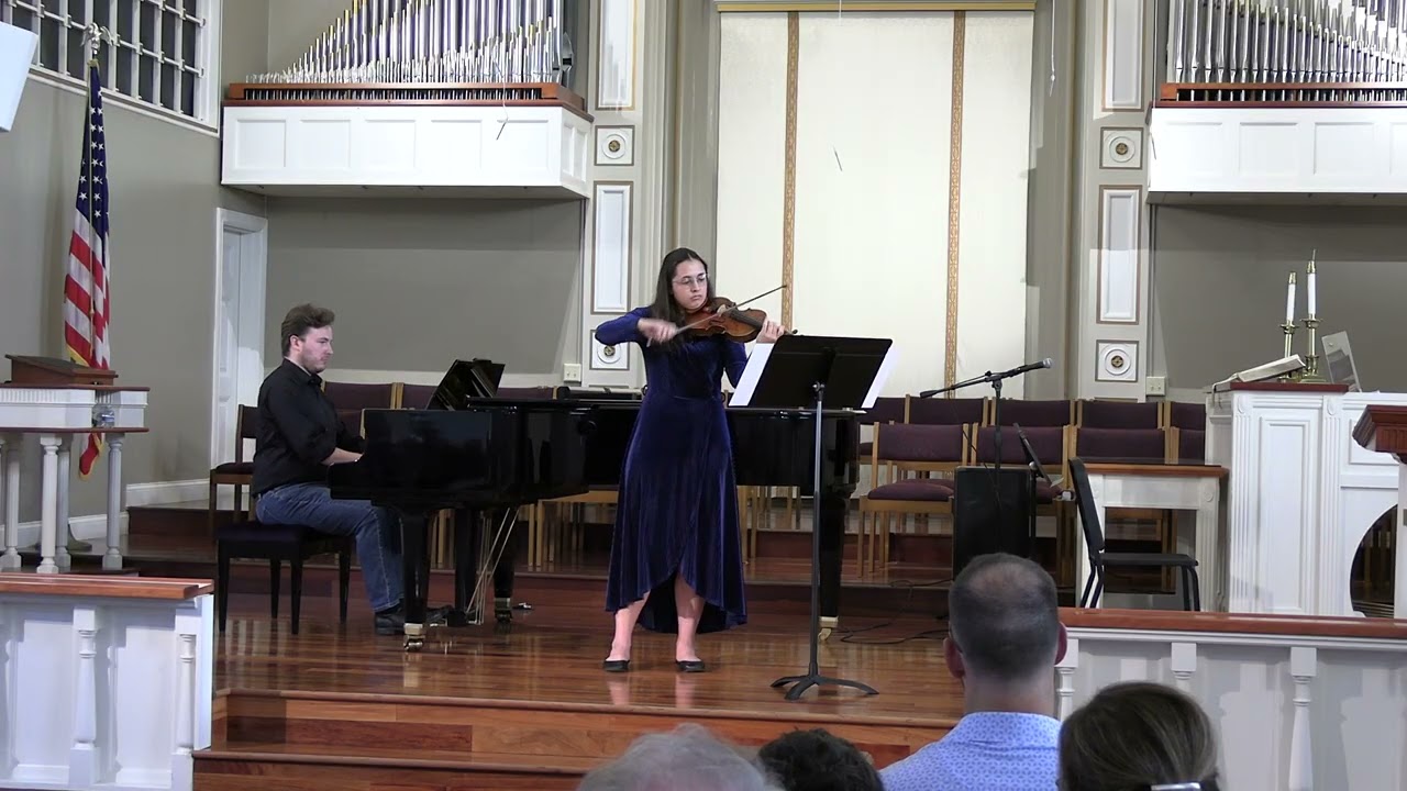 Kreisler's Praeludium and Allegro, CC Lehmann, fall recital 11.15.25