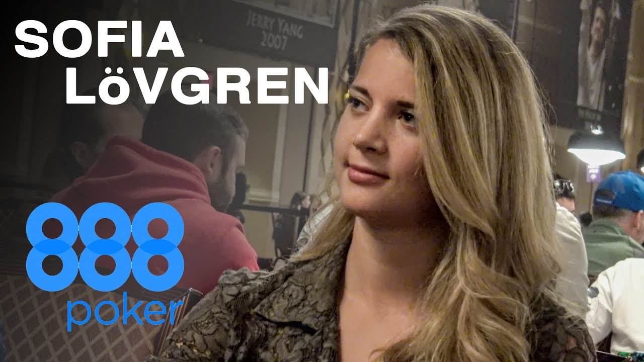 888 Ambassador Sofia L&ouml;vgren Giving 2% of Her Winnings to YOU